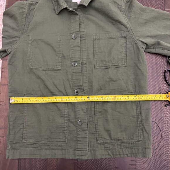 Green Goodfellow & Oo shacket - Picture 2 of 6